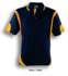 Picture of Bocini-CP0532-Unisex Adults Breezeway Contrast Polo