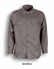 Picture of Bocini-WS0680-Unisex Adults Cotton Drill Work Shirt L/S