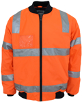 Picture of DNC Workwear Hi Vis Taped Biomotion "Hoop" Pattern Flying Jacket (3769)