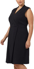 Picture of NNT Uniforms-CAT67Z-BLK-Sleeveless Wrap Dress