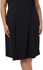 Picture of NNT Uniforms-CAT67Z-BLK-Sleeveless Wrap Dress