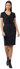 Picture of NNT Uniforms-CAT48H-BKP-Cap Sleeve Ruffle Neck T-Top