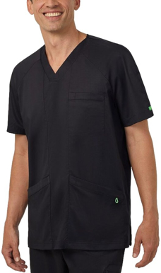 Picture of NNT Uniforms-CATJ2T-BLA-Koller V-Neck Scrub Top