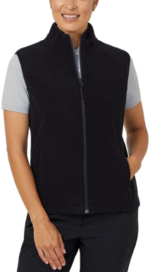 Picture of NNT Uniforms-CAT745-BLA-Polar Fleece Zip Vest