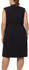Picture of NNT Uniforms-CAT67Z-BLK-Sleeveless Wrap Dress