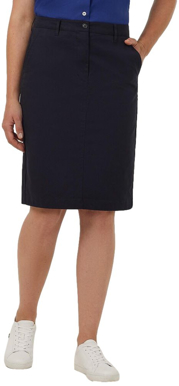 Picture of NNT Uniforms-CAT2RL-NAV-Stretch Cotton Chino Skirt - Navy