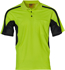 Picture of Australian Industrial Wear -SW25-Unisex Hi-Vis Fashion Polo With Underarms Mesh