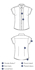 Picture of City Collection City Stretch® Spot Cap Sleeve Shirt - Pink (2173SS-PINK)