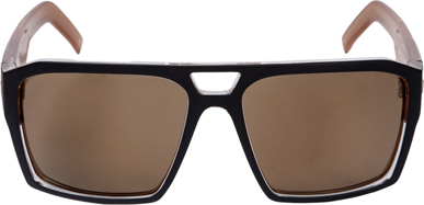 Picture of Unit Workwear Matte Black Gold Vault Polarised Sunglasses (209130030)