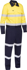 Picture of Bisley Workwear Taped Hi Vis Coverall With Waist Zip Opening (BC6066T)
