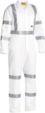 Picture of Bisley Workwear Taped Night Cotton Drill Coverall (BC6806T)