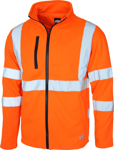 Picture of DNC Workwear Hi Vis Taped X Back Softshell Jacket 3526(DNC)