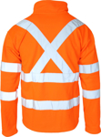 Picture of DNC Workwear Hi Vis Taped X Back Softshell Jacket 3526(DNC)