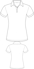 Picture of Stencil Womens Kahve Short Sleeve Polo (1164 Stencil)