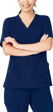 Picture of Bizcare Womens Avery V-Neck Scrub Top (CST941LS)