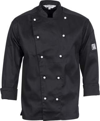 Picture of DNC Workwear Unisex Traditional Long Sleeve Chef Jacket (1102)