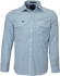 Picture of Ritemate Workwear Pilbara Mens Light Colour Check Long Sleeve Shirt (RMPC011)