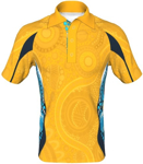 Picture of UA Custom Ways of the Water Indigenous Panel Polo (AP005)