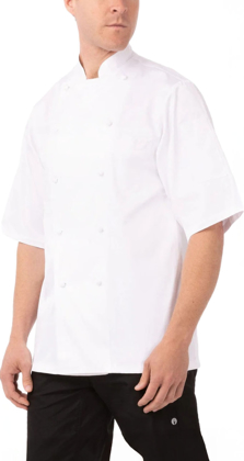 Picture of Chef Works Capri Premium Cotton Chef Jacket (ECSS)
