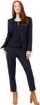 Picture of NNT Uniforms Womens Wool Blend Twill Tailored Jacket - Navy (CAT1HC-NAV)