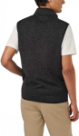 Picture of NNT Uniforms Mens Textured Fleece Zip Front Vest - Charcoal (CATF32-CHA)