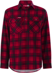 Picture of Hardyakka Mens Core Long Sleeve Closed Front Check Flannel shirt (Y04006)