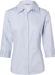 Picture of Winning Spirit Womens Fine Twill 3/4 Sleeve Shirt (M8030Q)