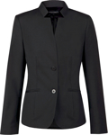 Picture of Winning Spirit Ladies Wool Blend Stretch Reverse Lapel Jacket (M9202)