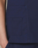 Picture of Winning Spirit Womens V Neck Contrast Trim Scrub Top (M7660)