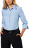 Picture of Winning Spirit Womens Pin Stripe 3/4 Sleeve Shirt (M8223)