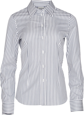 Picture of Winning Spirit Womens Executive Sateen Stripe Long Sleeve Shirt (M8310L)