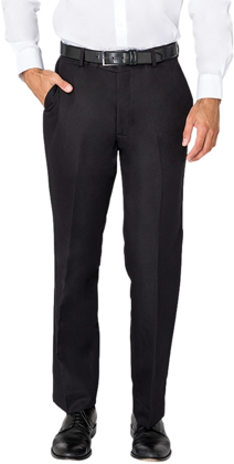 Picture of City Collection Mens Will Flexi Waist Pant - Wool Blend (MTRO 4060)